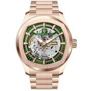Christian Van Sant Mens Romeo Green Dial Watch - CV9510