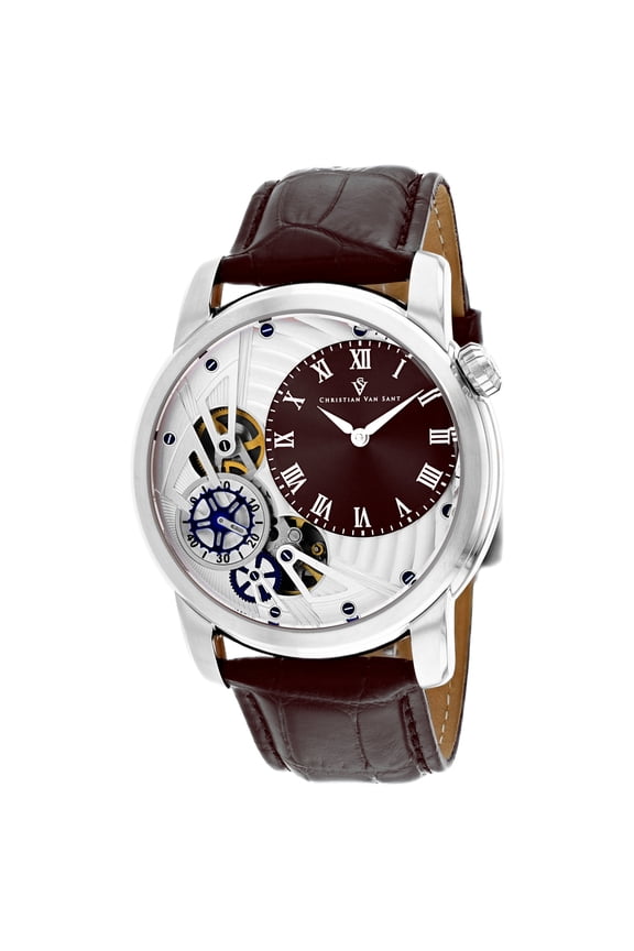 Men's Sprocket Auto-Quartz Brown Dial Watch - CV1544