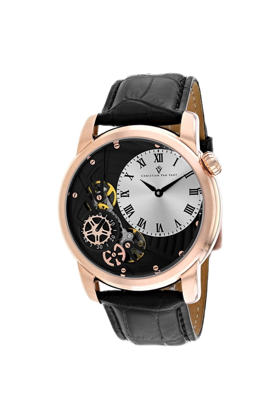 Men's Sprocket Auto-Quartz Silver Dial Watch - CV1548