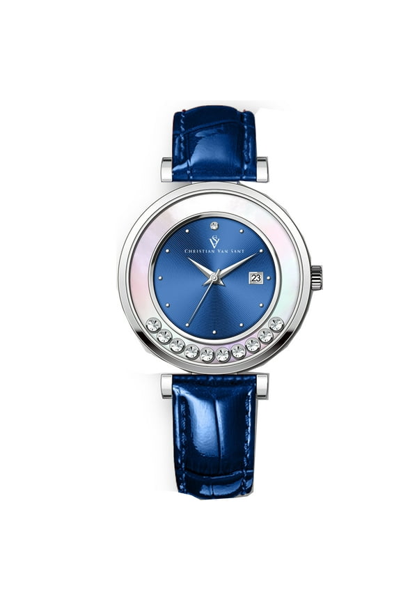 Women's Bria Blue Dial Watch - CV3812