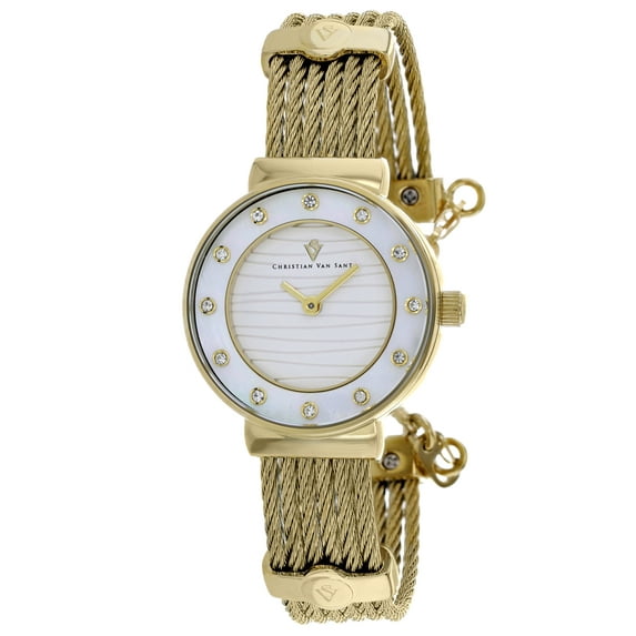 Christian Van Sant Women's Cavo Silver Dial Watch - CV1299