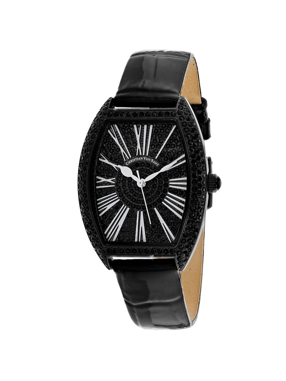 Women's Chic Black Dial Watch - CV4844