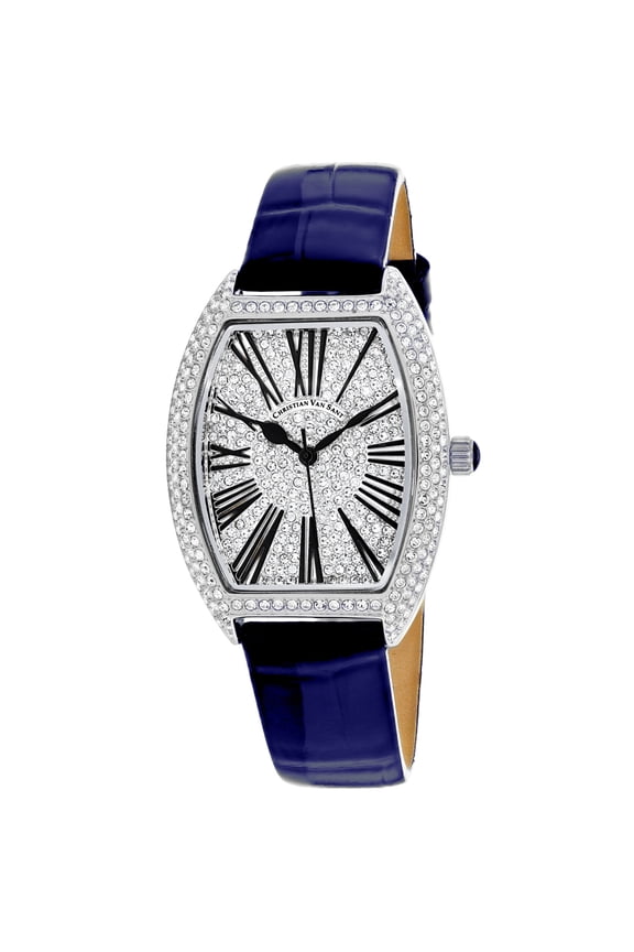 Women's Chic Silver Dial Watch - CV4841
