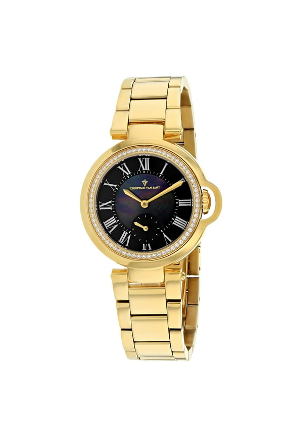 Women's Cybele Black mother of pearl Dial Watch - CV0235