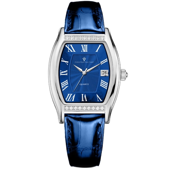 Christian Van Sant Women's Gemma Blue Dial Watch - CV2441