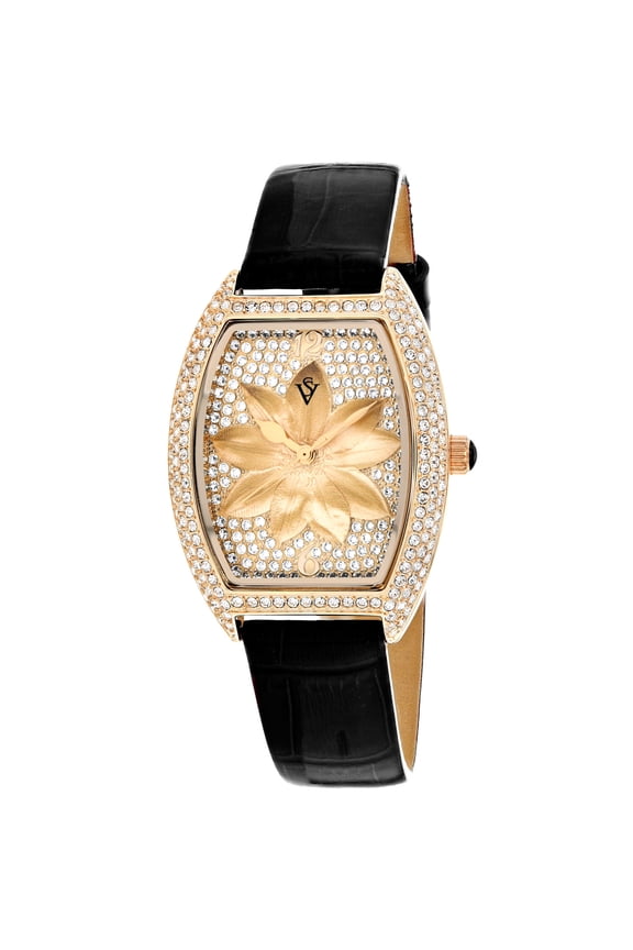 Women's Lotus Rose Gold Dial Watch - CV4856