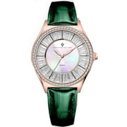 Christian Van Sant Womens Luna Mother of pearl Dial Watch - CV3207