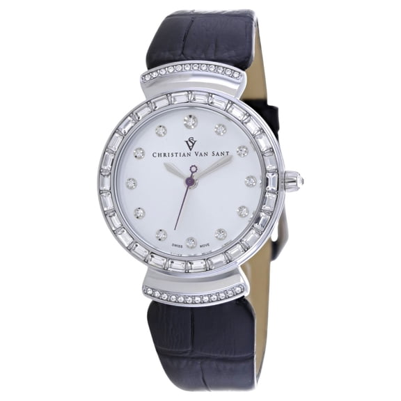 Christian Van Sant Women's Nova Silver Dial Watch - CV2943