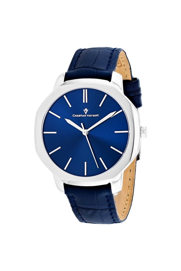 Men's Octavius Slim Blue Dial Watch - CV0532