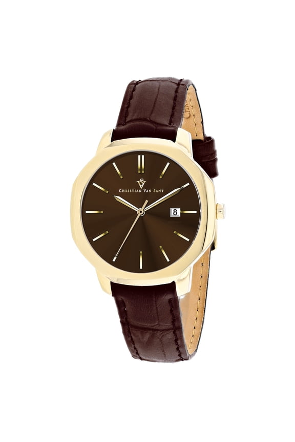 Women's Octave Slim Brown Dial Watch - CV0507
