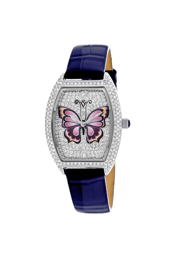 Women's Papillon Silver Dial Watch - CV4871BL