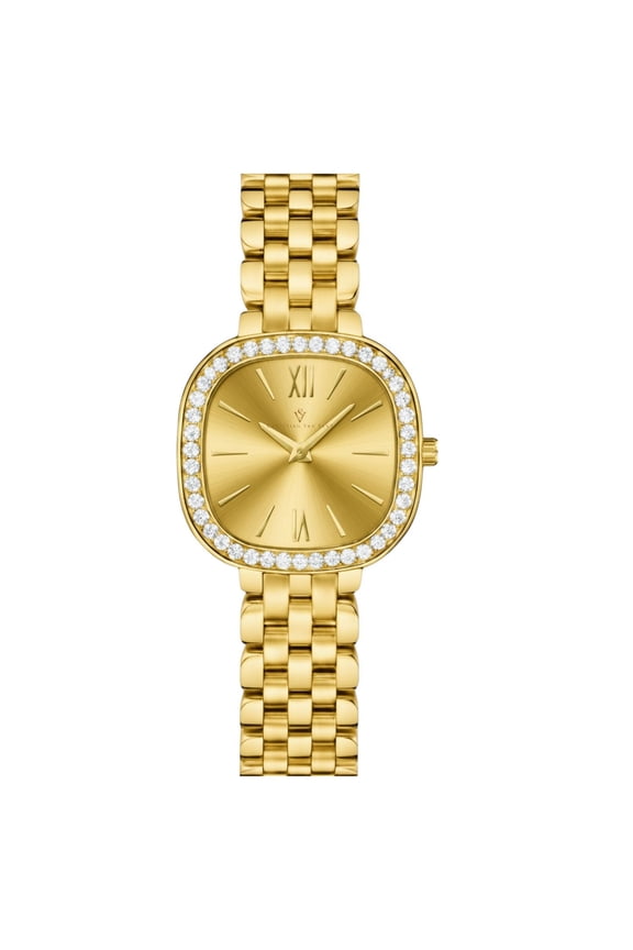 Women's Rivoli Gold Dial Watch - CV1265