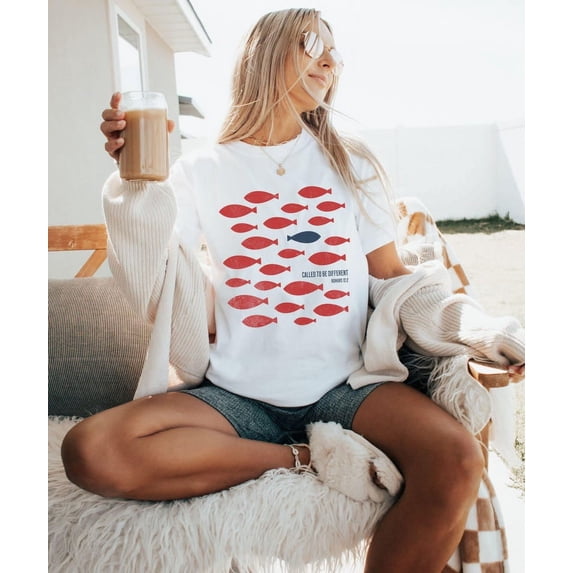 Christian Vintage Streetwear, Love Like Christ, Religious Shirt, Inspirational Clothing, Called To Be Different, Chosen