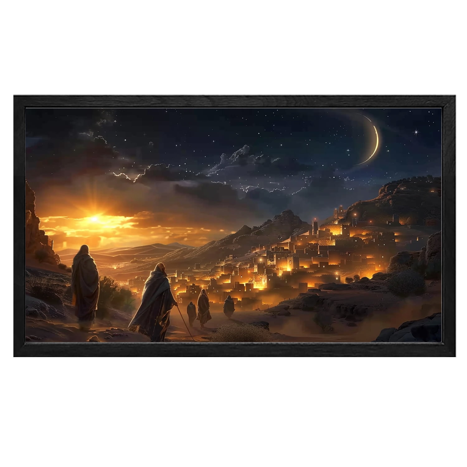 Christian Wall Art Jesus God Canvas Art Bethlehem2 Painting For christian-wall-art-jesus-god-canvas-art-bethlehem2-painting-for