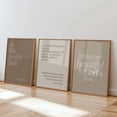 Christian Wall Art Set of 3, In His Perfect Time, Isaiah 60:22 ...