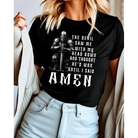 Christian Warrior Knight Templar Armour Of God T-Shirt - Walmart.com