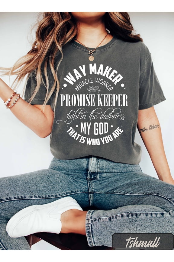 Christian Waymaker Bible Verse T-Shirt