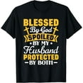 thumbnail image 1 of Christian Wife Jesus Blessed By God Spoiled By My Husband T-Shirt, 1 of 3