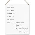 Christian Wood Sign - Inspirational Bible Verse Quotes - Walmart.com