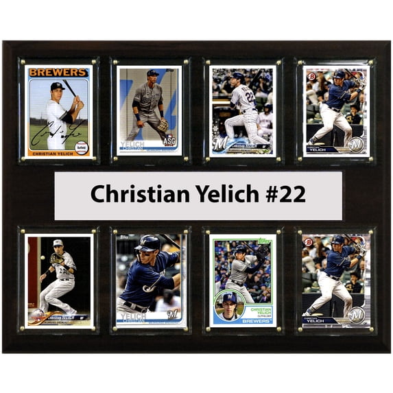 Christian Yelich Milwaukee Brewers 12'' x 15'' Plaque