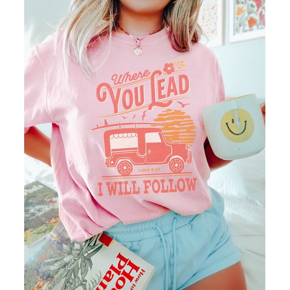 Christian apparel shirt Jesus crewneck faith based tee modest Christian Clothes Trendy Beachy Shirt Retro Summer T shirt