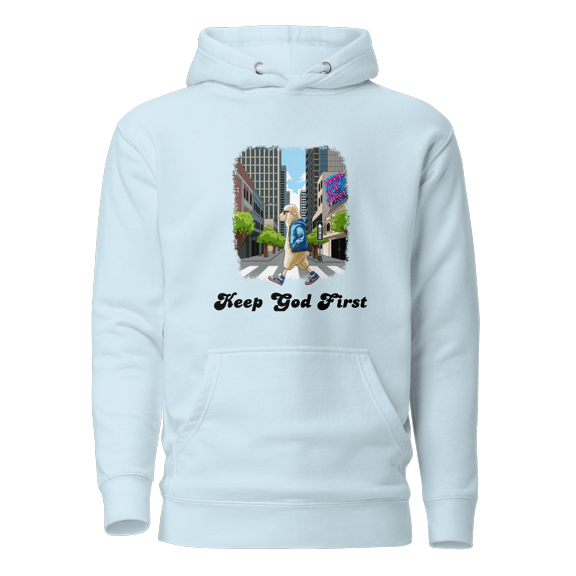 Christian streetwear, Faith based apparel Unisex Hoodie, Pre Shrunk,  Streetwise Swagger, Sheep Edition
