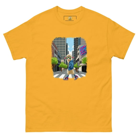 Christian streetwear Faith based apparel Unisex classic tee  Strut Your Style, No Matter the Herd