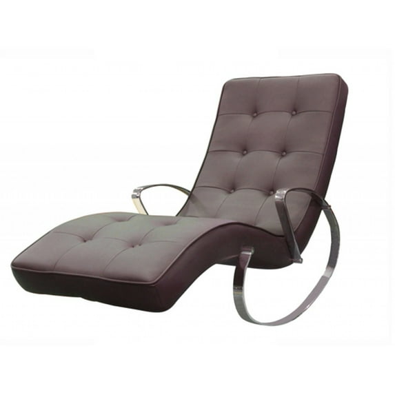 Christiane Rocker Chaise-Color:Chocolate