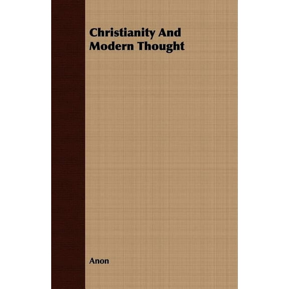 Christianity and Modern Thought