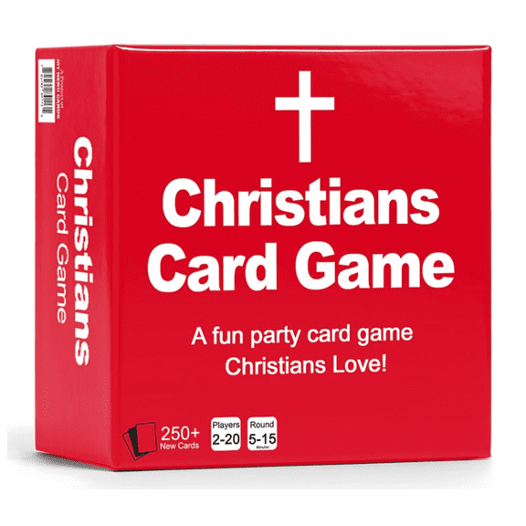 Christians Card Game  Hilarious, Clean Party Game for Adults, Perfect for Youth Groups, Bible Study, Family Game Night & Church Retreats | 220 Players, Easy to Learn