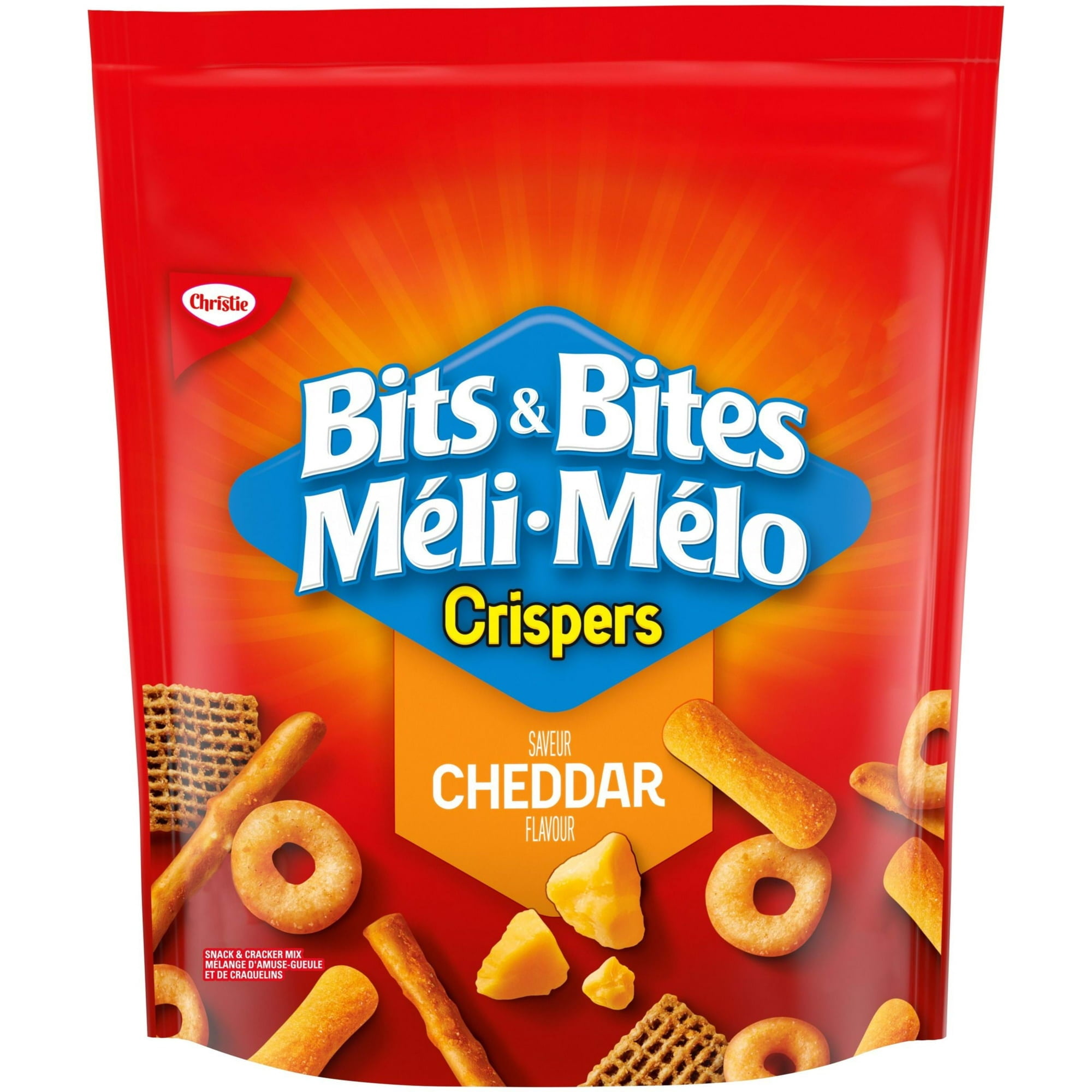 Christie Bits & Bites Cheddar Flavor Cracker Snack Mix, 145g/5 oz