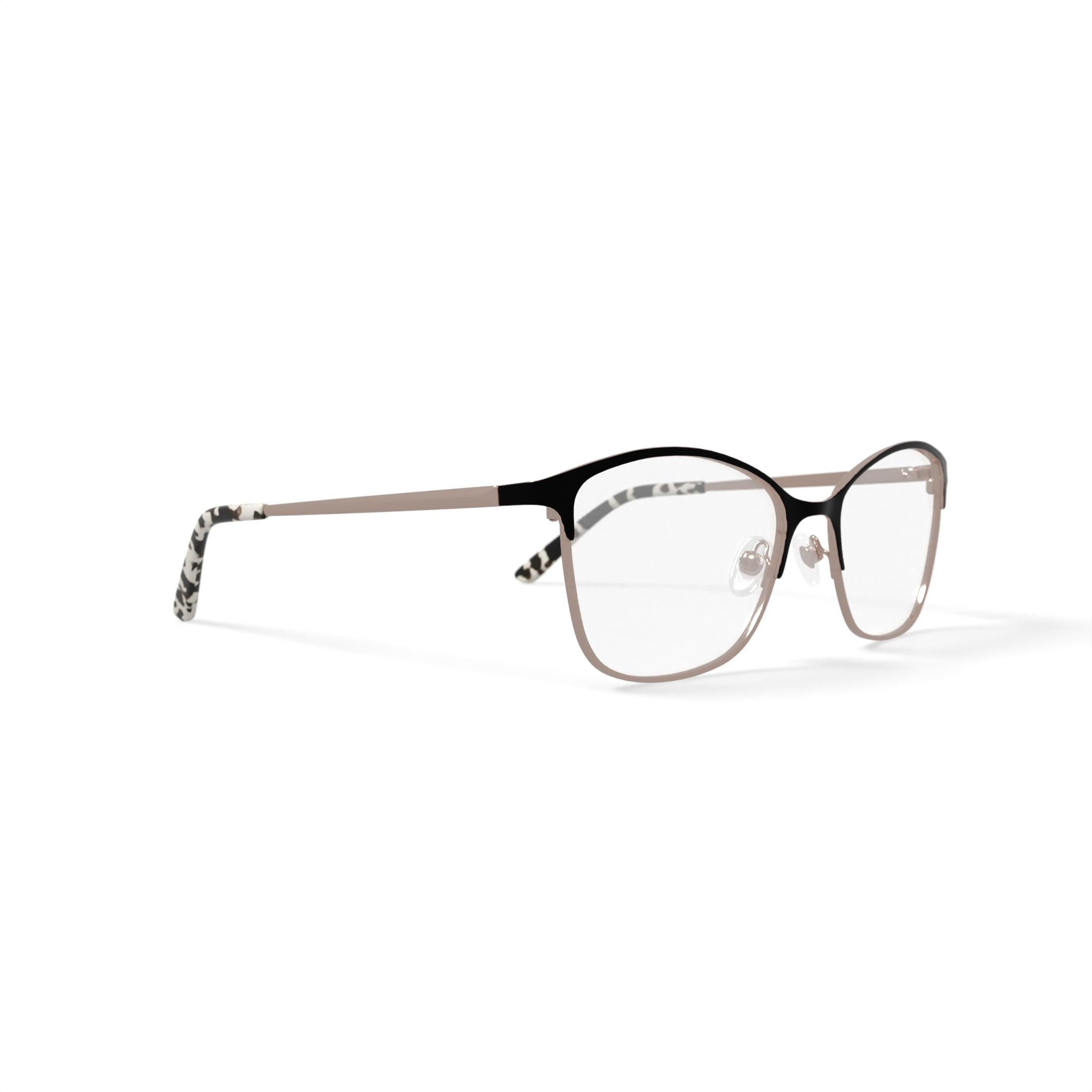 Christie Brinkley Women s Round Rx able Eyeglasses C327 Black with Case 54 17 140
