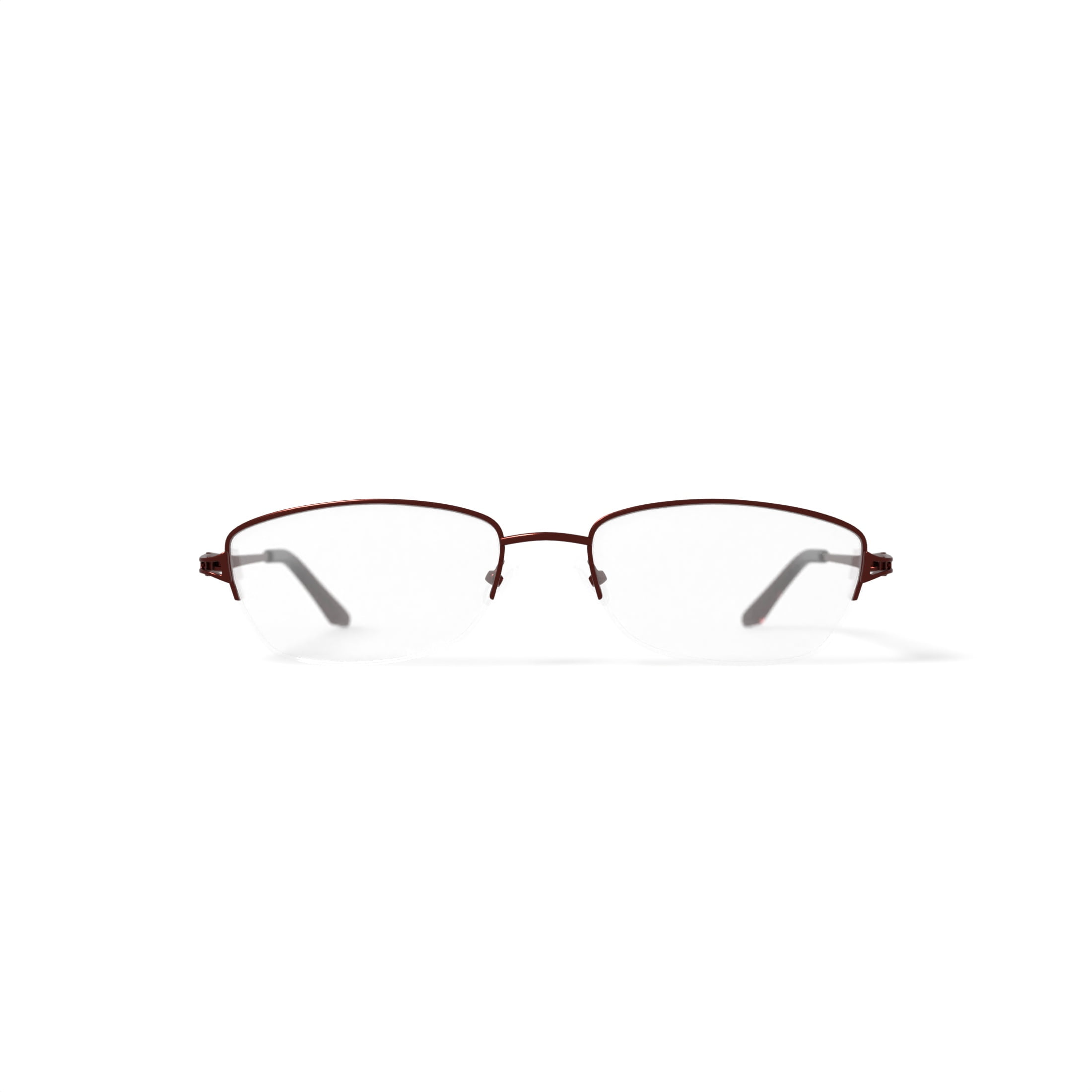 Christie Brinkley Women's Auspicious Rectangular Prescription Eyeglasses with Case, Brown