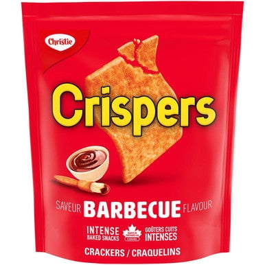Christie Crispers, Barbecue Crackers, 145g/5.1 oz