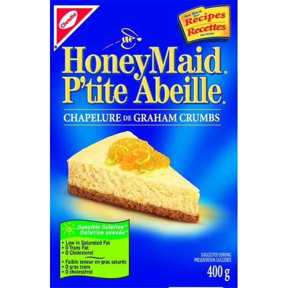 Christie Honey Maid, Graham Crumbs, 400g/14.1oz., {Imported from Canada}