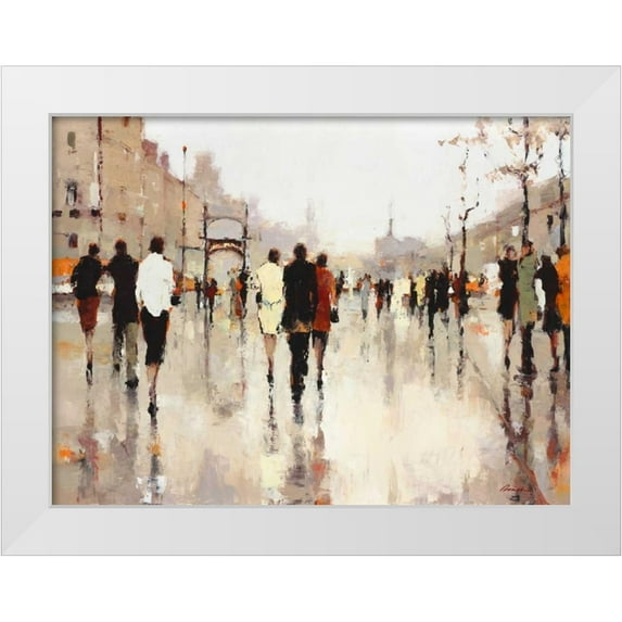 Christie, Lorraine 18x15 White Modern Wood Framed Museum Art Print Titled - Lone Lilly