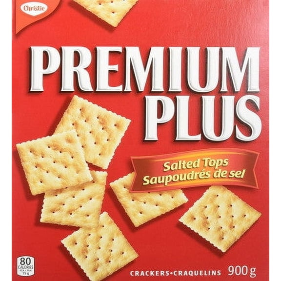 Christie Premium Plus, Crackers with Salted Tops,900g/2 lb