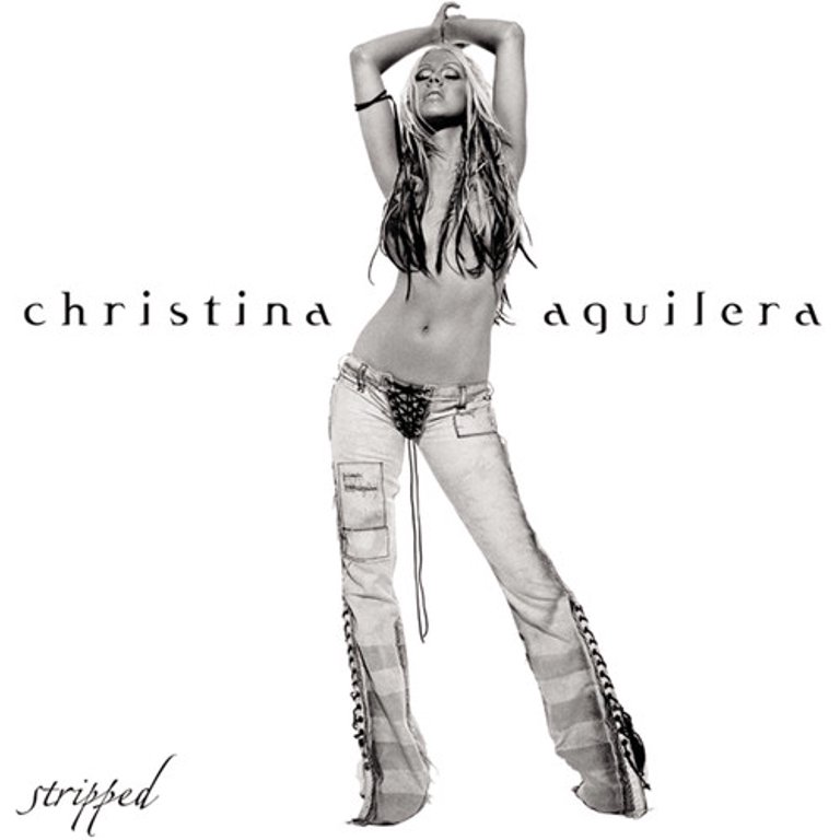 Christina Aguilera Stripped ポスター CHRISTINA AGUILERA Stripped Canvas Poster Bedroom Decoration