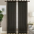 thumbnail image 1 of Christina Curtain (Black) Pair, 1 of 1