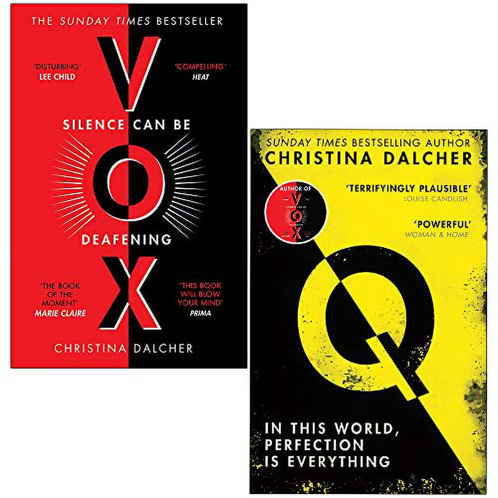 Christina Dalcher 2 Books Collection Set (Vox: Silence Can Be Deafening ...