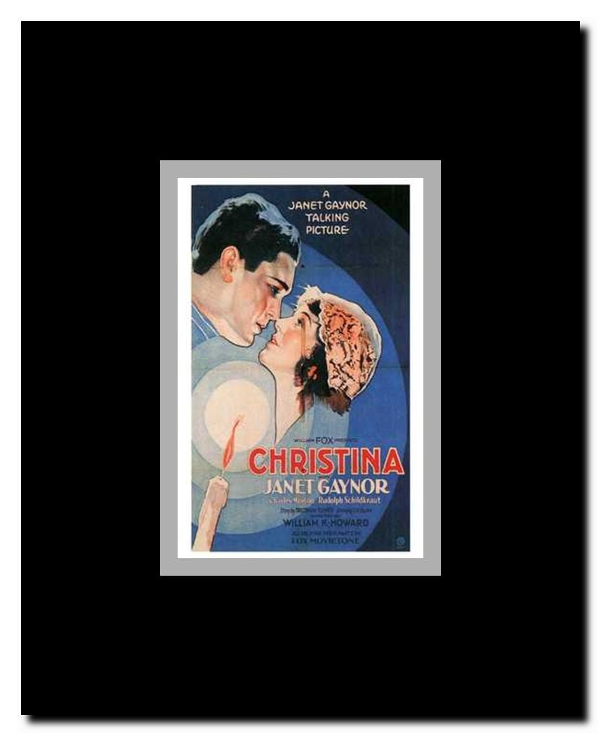 Christina Framed Movie Poster