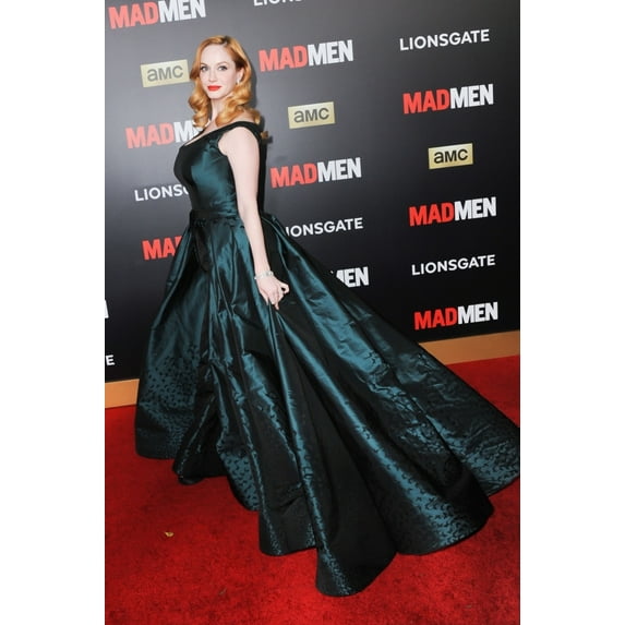 Christina Hendricks At Arrivals For Mad Men & Amc Present The Black & Red Ball The Music