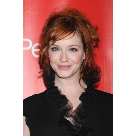 Christina Hendricks At Arrivals For Style Your Spring Presented By JC Penney Canvas Art - (16 x 20)