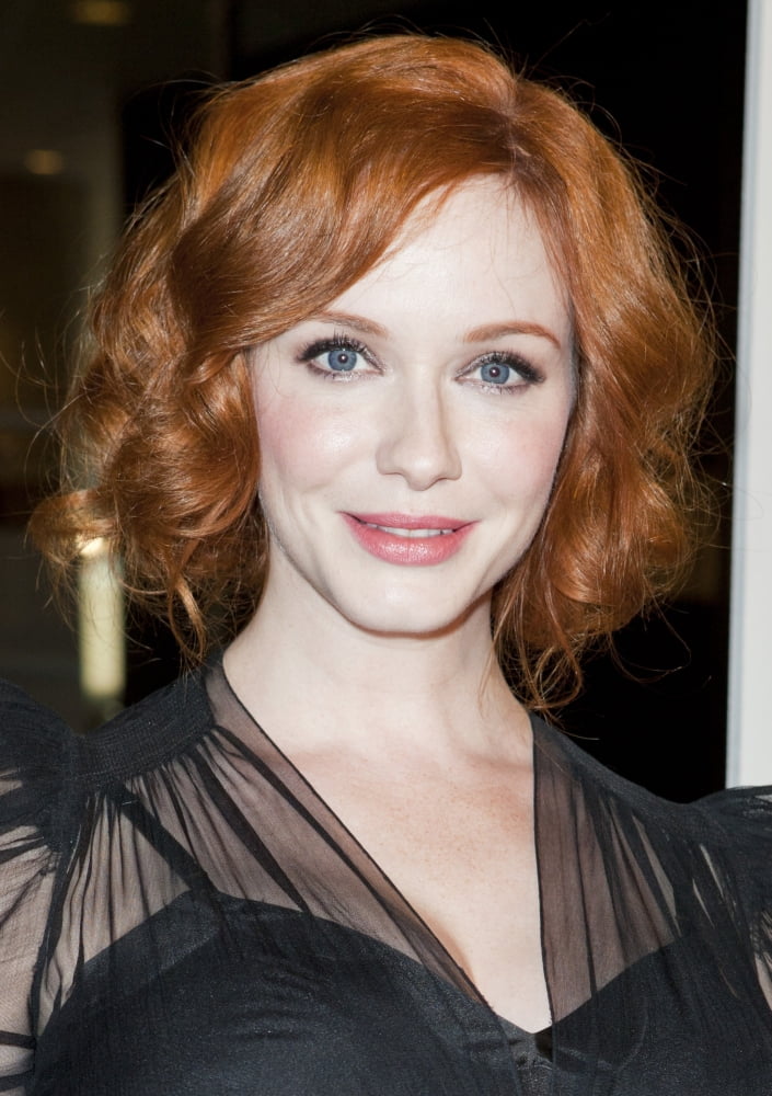 Christina Hendricks At Arrivals For The Critics Choice Television Awards Canvas Art - (16 x 20)