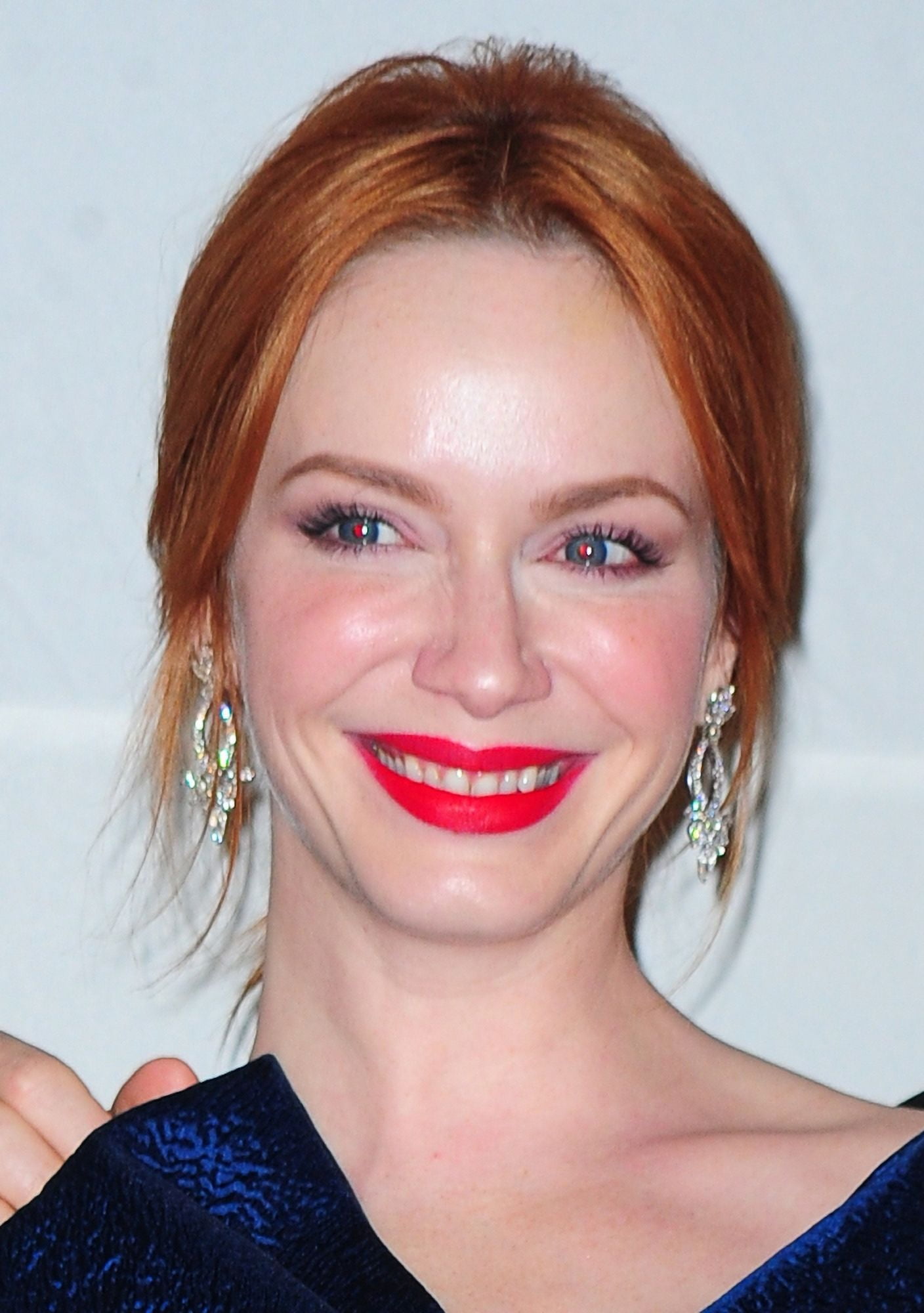 Christina Hendricks In The Press Room For The International Emmy Awards 2014 - Press Room Canvas Art - (16 x 20)