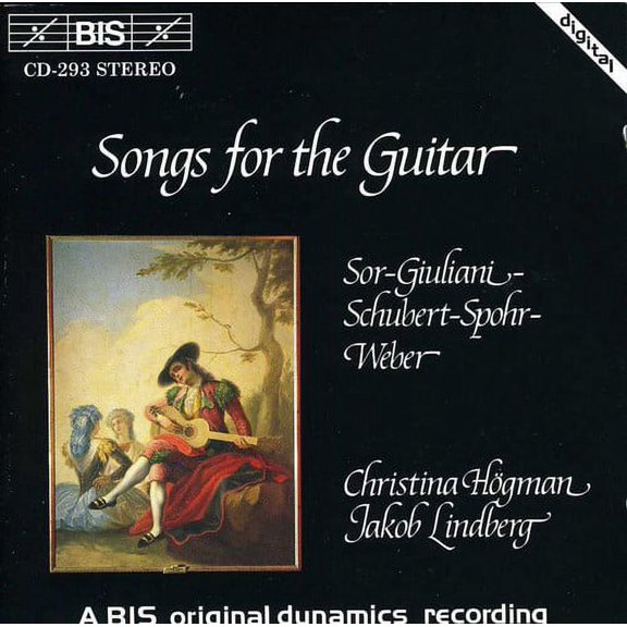 Christina Hogman - Songs for Guitar - Music & Performance - CD