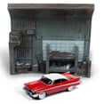thumbnail image 1 of Christine - 1958 Plymouth Fury Diorama Diecast Car - Red, 1 of 1