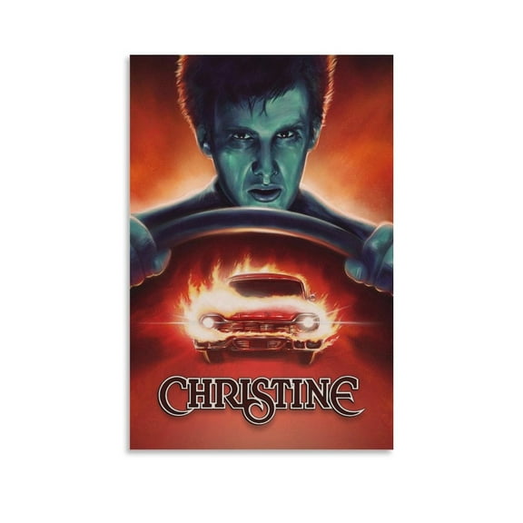 Christine 1983 Movie Poster (2) Print Photo Art Painting Canvas Poster Home Decorative Bedroom Modern Decor Posters Gifts 12x18inch(30x45cm)