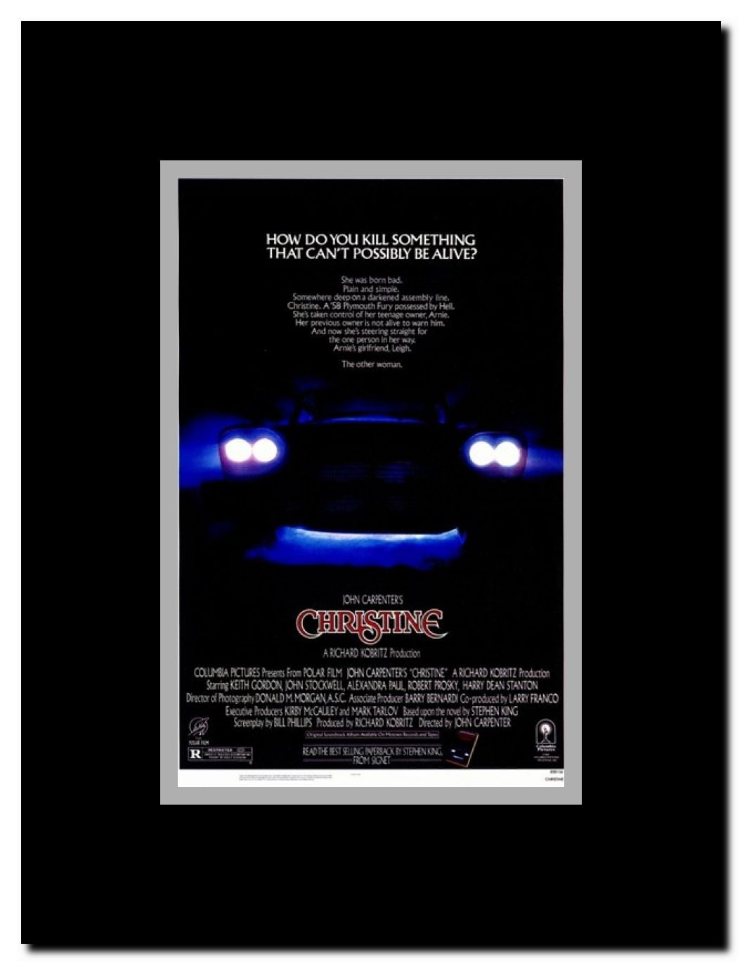 Christine Framed Movie Poster