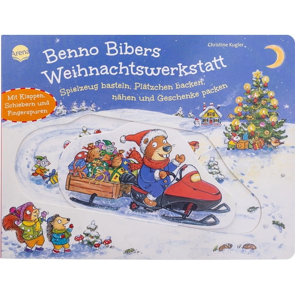 Christine Kugle Benno Bibers Weihnachtswerkstatt. Spielzeug basteln, Pltzchen back (Paperback)